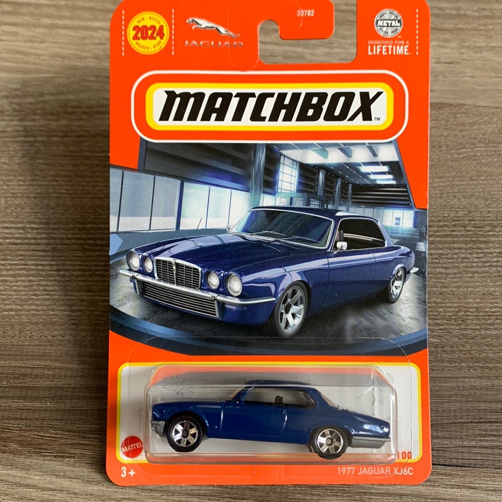 1977 Jaguar XJ6C Matchbox Car New 2024 Model HVK98 58/100 MBX Showroom Edition